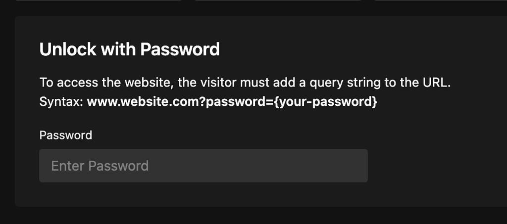 Generate Bypass Link For Maintenance Mode - Feature Requests ...
