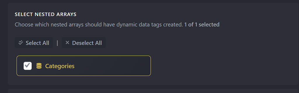 API's: De-select Nested Arrays - Bug Reports - Bricksforge Community Forum