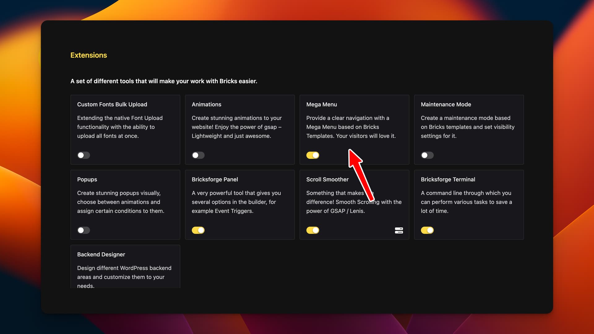 Is there a mega menu solution included in Bricksforge or not? - How To ...